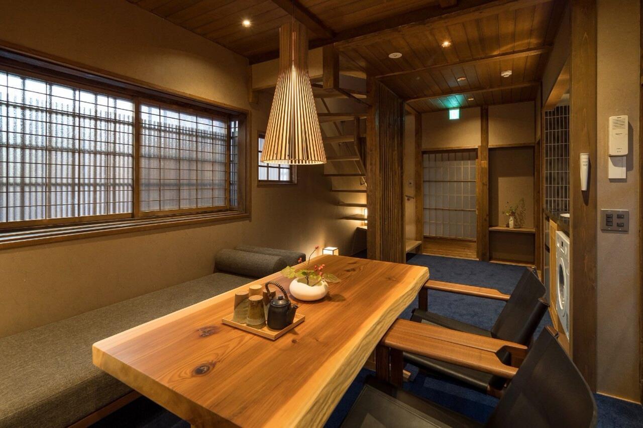 הוילה קיוטו Bonbori An Machiya House מראה חיצוני תמונה